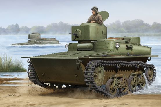 T-37 Early - Soviet Amphibious Light Tank 1:35