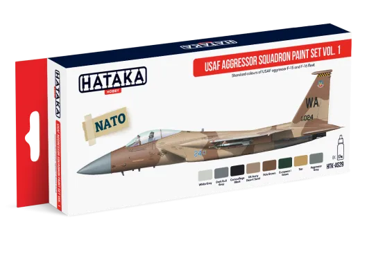 USAF Aggressor Squadron paint set vol. 1