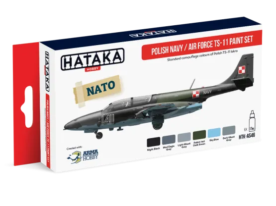 Polish Navy / Air Force TS-11 paint set Polish Navy / Air Force TS-11 paint set