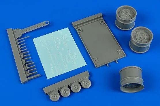 US NAVY utility trailer wagon w/ spill absorbents 1:32