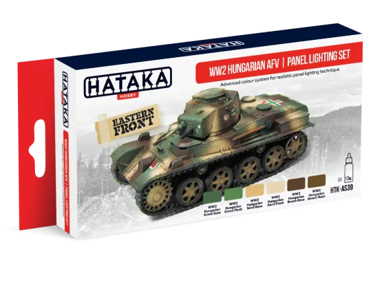 Hungarian AFV - panel lighting set WW2