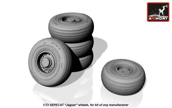 SEPECAT Jaguar wheels 1:72