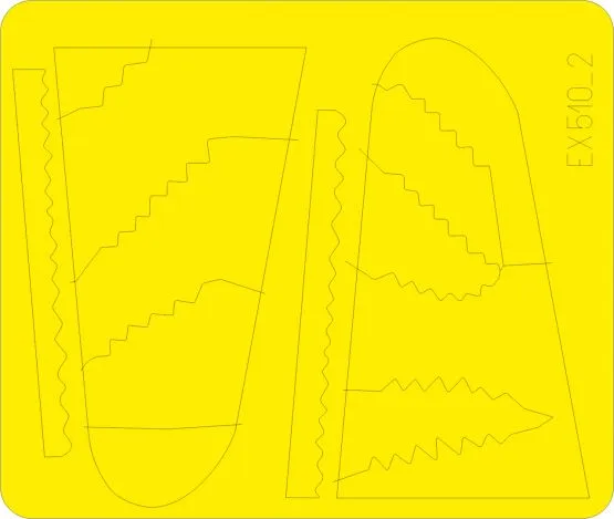 Bf 109G camo scheme mask - Erla 1:48