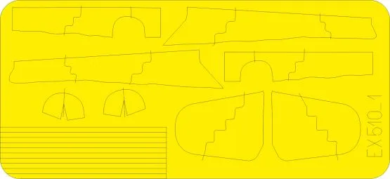 Bf 109G camo scheme mask - Erla 1:48