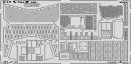 Merkava IID P.E. für Academy 1:35
