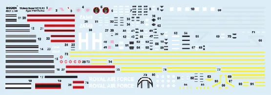 Vickers Super VC10 K3 Type 1164 Tanker 1:144