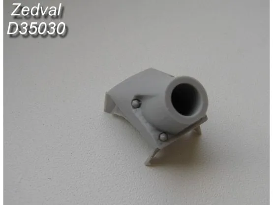 T-55 Armor mask trunk without dust cover 1:35