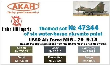 USSR Air Force - MiG-29 9-13 Camouflage