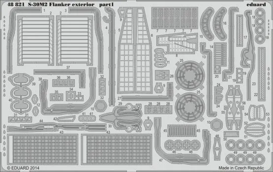 Su-30M2 P.E. Flanker für Academy 1:48
