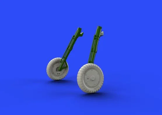 Bf 109G-6 wheels for Eduard 1:48