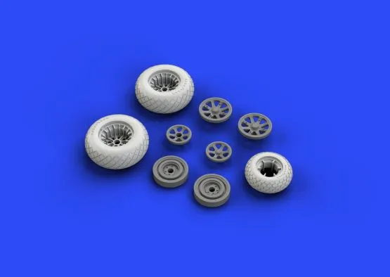 P-38 wheels für Academy 1:48