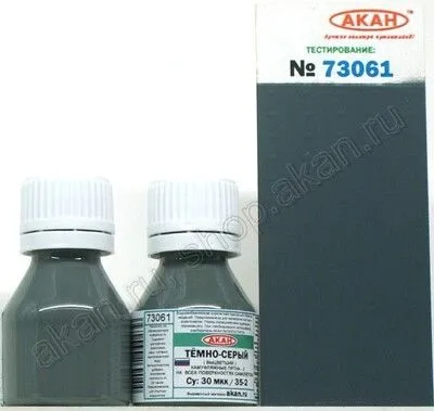 Dunkel-grau - 10ml Acryl