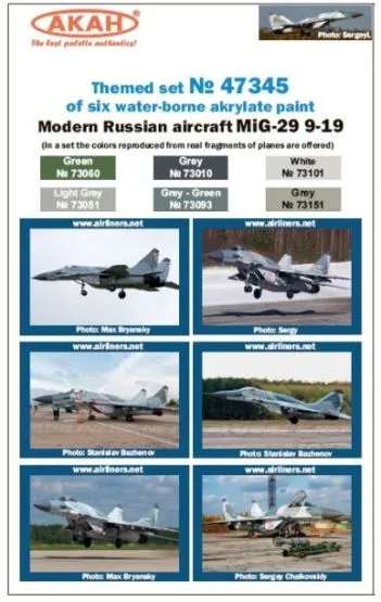 Russian Modern Air Force - MiG-29SMT - Set 1