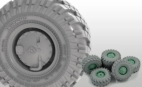 SA-8 Gecko (9K33 Osa) Wheels 1:35