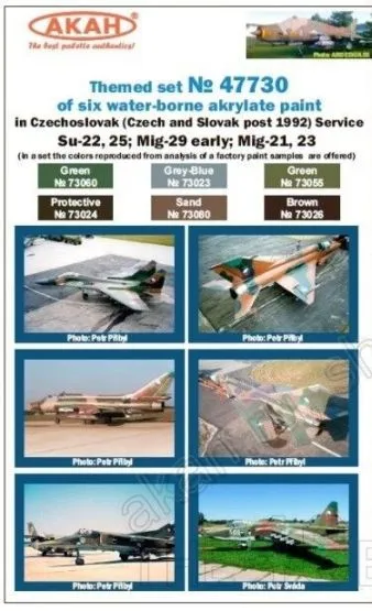 Czechoslovak Air Force - (MiG, SU) post 1992 service