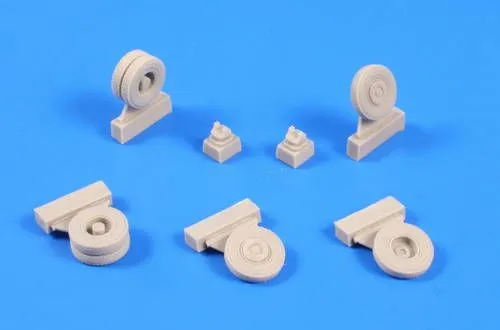 SS-100 Gigant wheels set 1:72