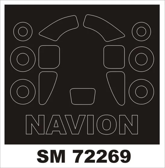 L-17A Navion Mask for Valom 1:72