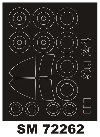 Su-24 Mask for Trumpeter 1:72