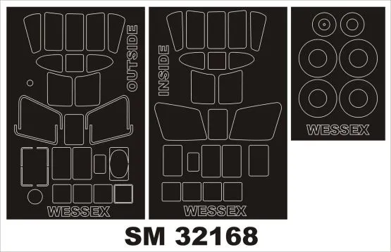 Wessex HC.2/HU.5 Mask for Fly 1:32
