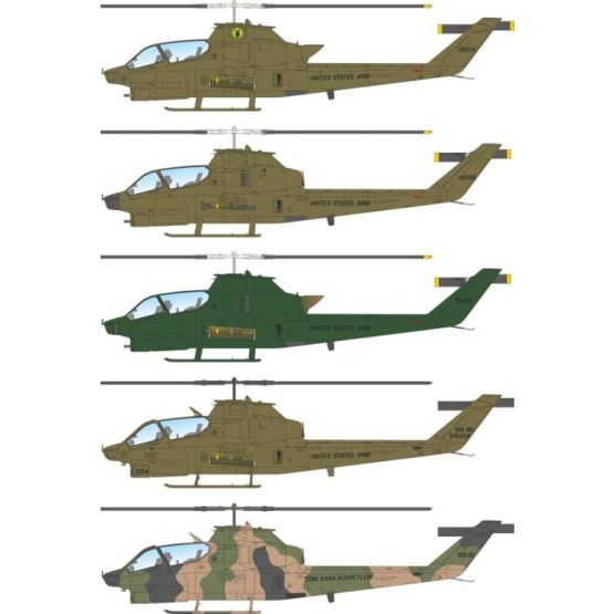 AH-1Q/S Cobra - US Army & Turkey 1:72