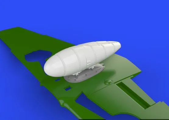 Bf 109G external fuel tanks 1:48