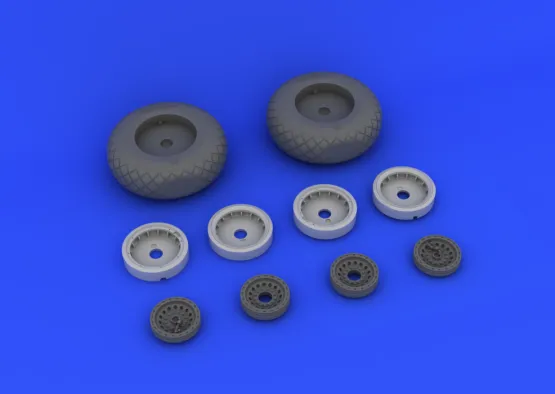 B-17 wheels 1:32