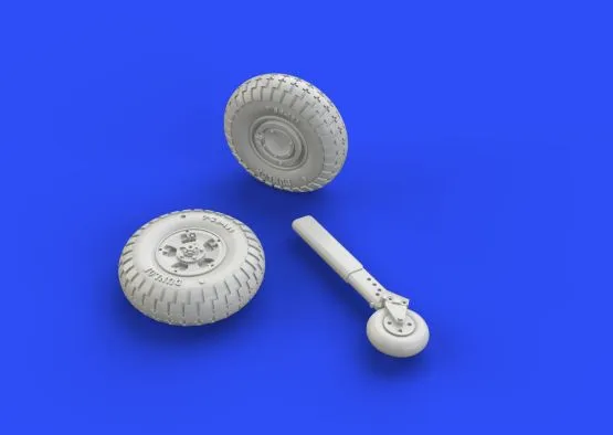 Spitfire Mk.IX wheels 5 spoke, w/pattern 1:72 Spitfire Mk.IX wheels 5 spoke, w/pattern 1:72