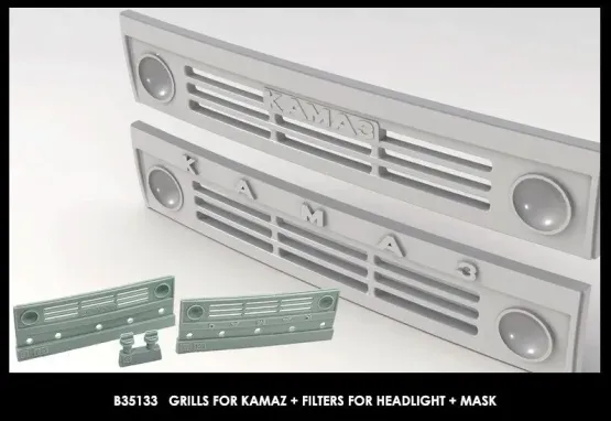 Kamaz Grills for ICM 1:35