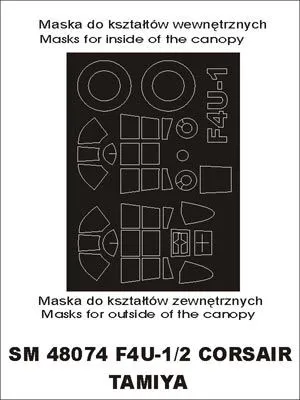F4U-1 Corsair mask für Tamiya 1:48
