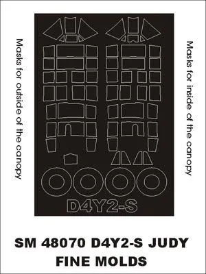 D4Y2-S Judy mask für Fine Molds 1:48