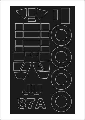 Junkers Ju 87A mask for Special Hobby 1:72