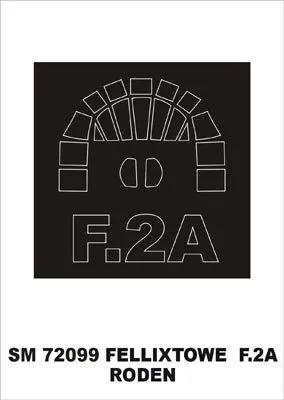 Felixtowe F.2A mask for Roden 1:72