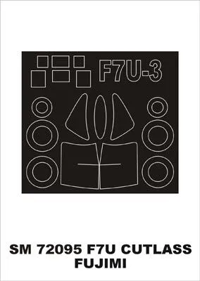 F7U Cutlass mask für Fujimi 1:72