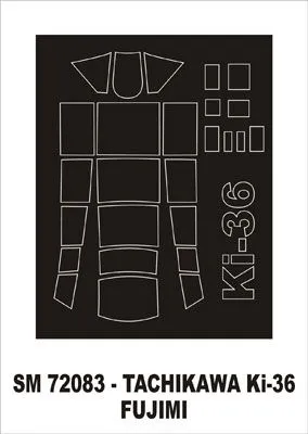 Tachikawa Ki-36 maks for Fujimi 1:72