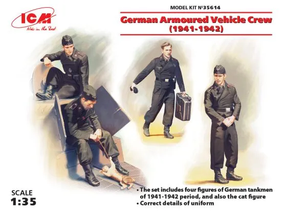 German Armoured Vehicle Crew (1941-1942) 1:35