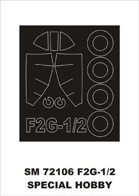F2G-1 mask for Special Hobby 1:72