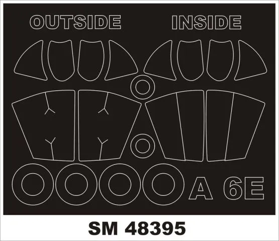 A-6E mask für Hobby Boss 1:48