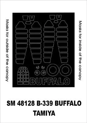 B-339 Buffalo mak for Tamiya 1:48