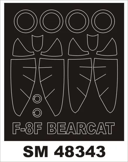 F8F mask für Hobby Boss 1:48