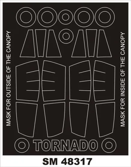 Tornado IDS mask for Hobby Boss 1:48 Tornado IDS mask for Hobby Boss 1:48