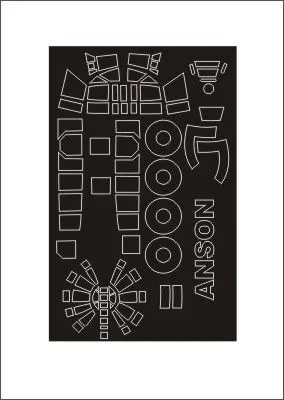 Avro Anson mask für Special Hobby 1:72