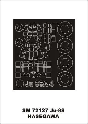 Ju 88A-4 mask for Hasegawa 1:72