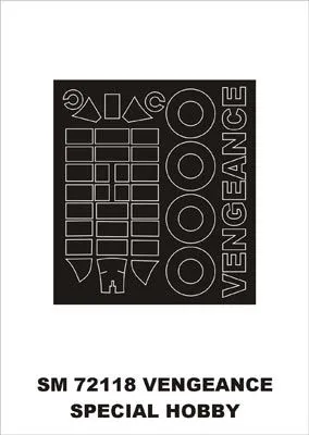 Vengeance Mk.I/II mask for Special Hobby 1:72