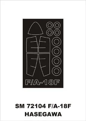 F/A-18F Hornet mask for Hasegawa 1:72