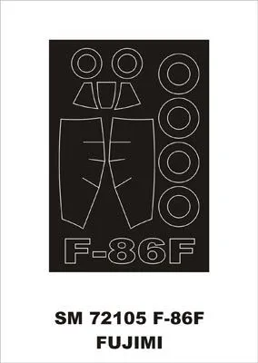 F-86F mask für Fujimi 1:72