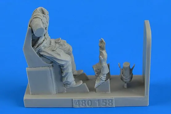 Czechoslovakian Pilot w/ seat for Avia B.534 III. 1:48