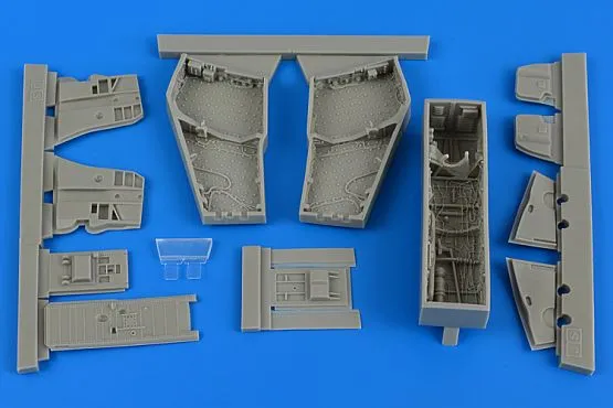 F-4C/D Phantom II wheel bay with covers for Academy 1:48