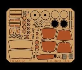Fokker 100 P.E. für Revell 1:144