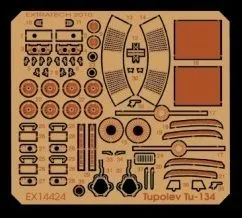 Tupolev Tu-134 P.E. for AZmodel 1:144