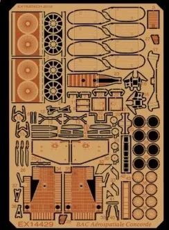 Concorde P.E. for Revell 1:144 Concorde P.E. for Revell 1:144